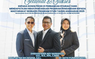Fokus Upaya Intensifikasi Penguatan Tata Kelola Keuangan Masjid Berbasis Teknologi, 3 Dosen S1 Prodi Perbankan Syariah Universitas Alma Ata Raih Hibah Kemenag 2025