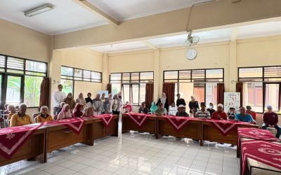 Kuatkan Makna Kepedulian, Mahasiswa S1 Perbankan Syariah UAA dan HIMAPSY UAA Bangun Program Sosial di Panti Sosial Tresna Wedha Kasongan